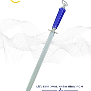LIẾC DKS OVAL NHÁM MỊN CÁN XD NHỰA POM 12'' - FCABS-120