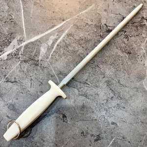 Liếc Diekensen Tròn Nhám Cán Trắng 12" ASY12-12B3-11