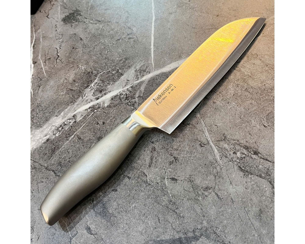 Dao Santoku cán Inox Diekensen K-49-2