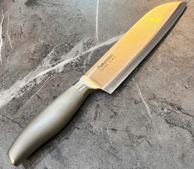 Dao Santoku cán Inox Diekensen K-49-2