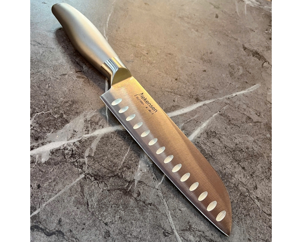 Dao Diekensen Santoku cán Inox K-49-3