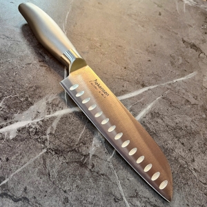 Dao Diekensen Santoku cán Inox K-49-3
