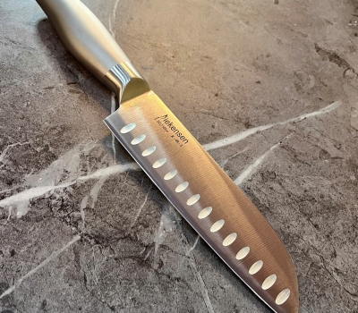Dao Diekensen Santoku cán Inox K-49-3