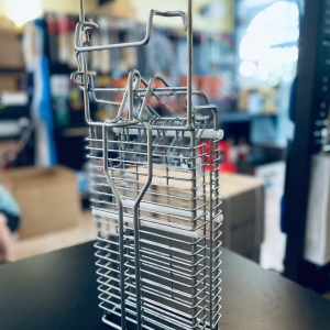 Rổ đựng 4 dao 2 liếc Inox KHC4
