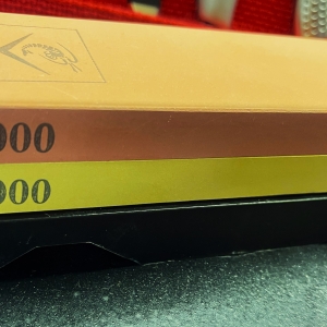 Đá Mài NANIWA #1000/#3000 (CÓ ĐẾ) TẶNG HỘP ĐỰNG VÀ VIÊN MÀI SỬA ĐÁ