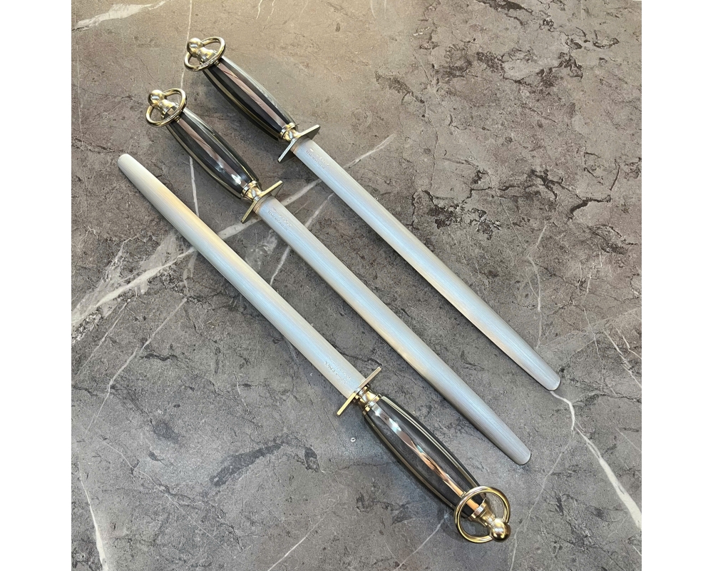 Liếc FDICK Oval nhám mịn phũ carbon mờ HONORARY Steel Fine Cut 12'' 75873300