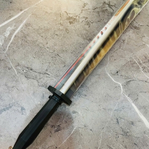 Liếc Fdick tròn bóng mờ 12" Cán Đen 7756130 Fine Cut