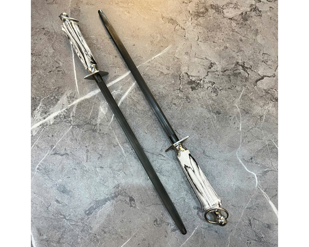 LIẾC DAO BLACK THORN NHÁM MỊN / BÓNG - CÁN CÀ PHÊ SỮA - 12 INCH MẠ CARBON BTSS-12B / BTSS-12CB LIẾC DAO BLACK THORN NHÁM MỊN / BÓNG - CÁN CÀ PHÊ SỮA - 12 INCH MẠ CARBON BTSS-12B / BTSS-12CB