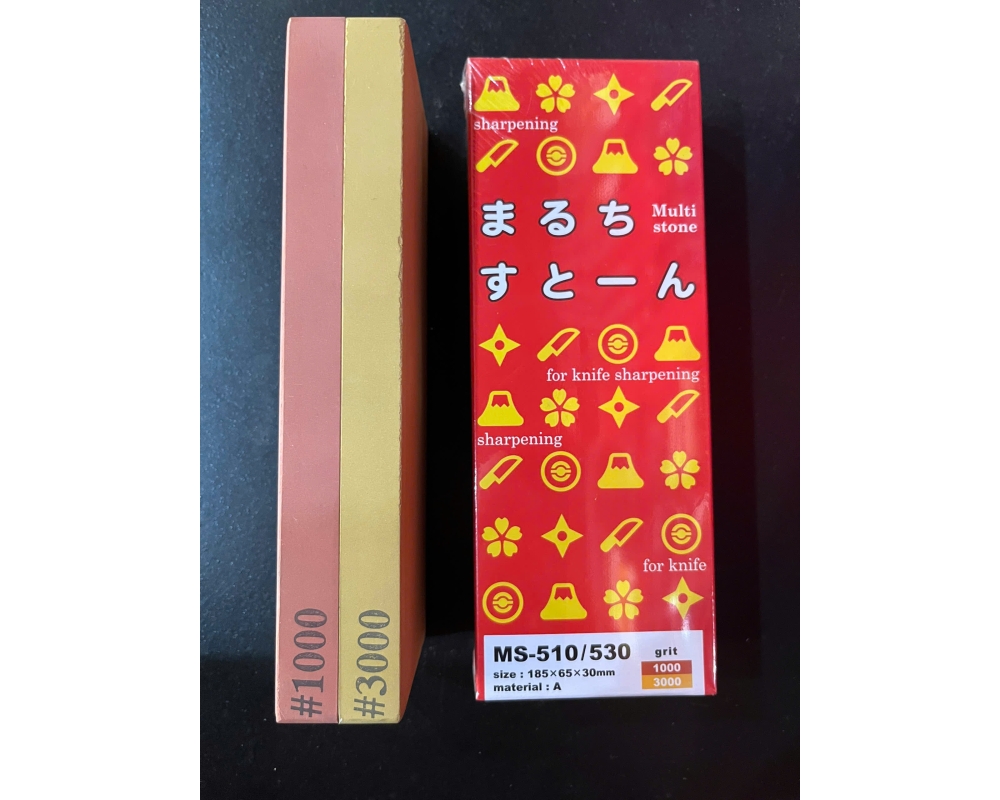 Đá Mài NANIWA #1000/#3000 (CÓ ĐẾ) TẶNG HỘP ĐỰNG VÀ VIÊN MÀI SỬA ĐÁ