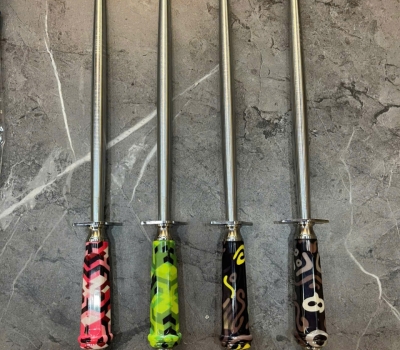 Liếc tròn bóng bánh mì 12" Diekensen cán ABS FBP-12 có 4 màu - ( Aluminium Handle )