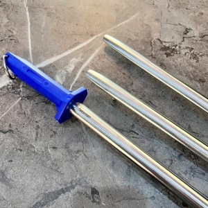 Liếc DKS Oval bóng cán xanh OPS-12