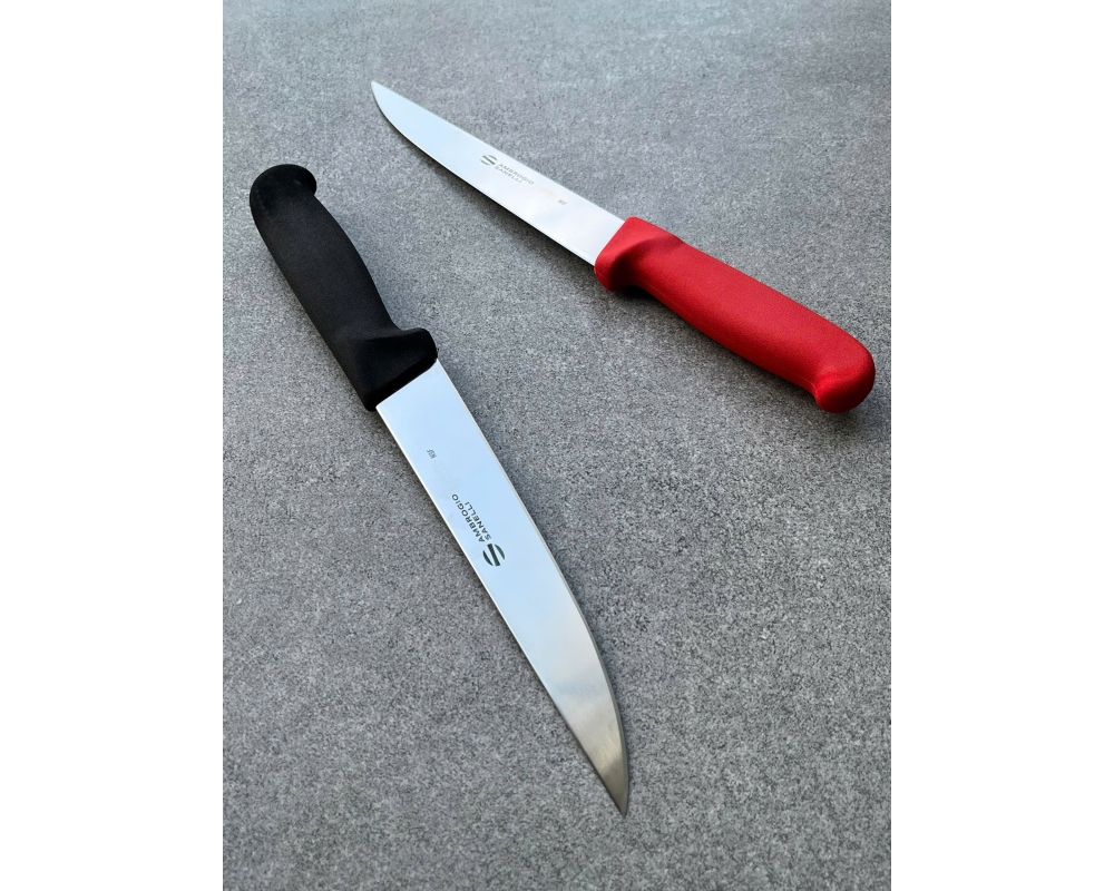 Dao Lưỡi thẳng Ambrogio Sanelli , Italy 18cm 7" SD12 018
