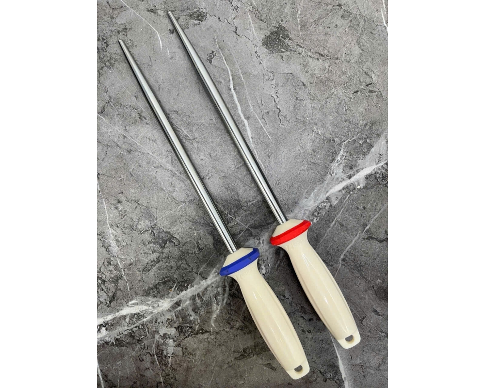 Liếc Zedge tròn bóng 12" TOP12P ,Polished sharpening steel 12 "double handle