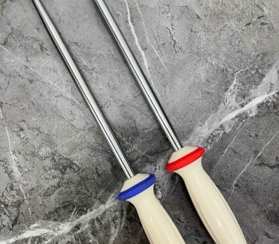 Liếc Zedge tròn bóng 12" TOP12P ,Polished sharpening steel 12 "double handle