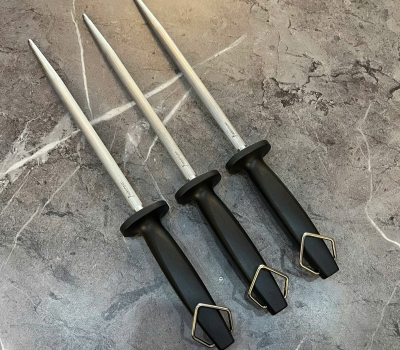 Liếc tròn nhám 10" DIEKENSEN Đen TP-1012-1 ( Black PP Handle )