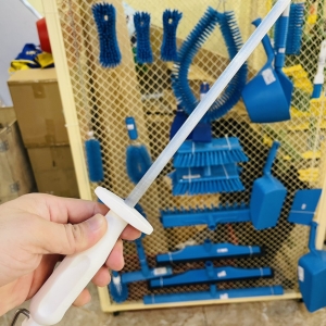 Liếc Diekensen Tròn Nhám Cán Trắng 10" 24640/080