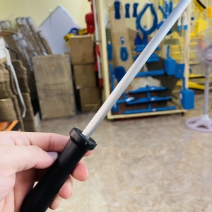 LIẾC VN TRÒN NHÁM MỊN CÁN ĐEN 8'' - LVN01